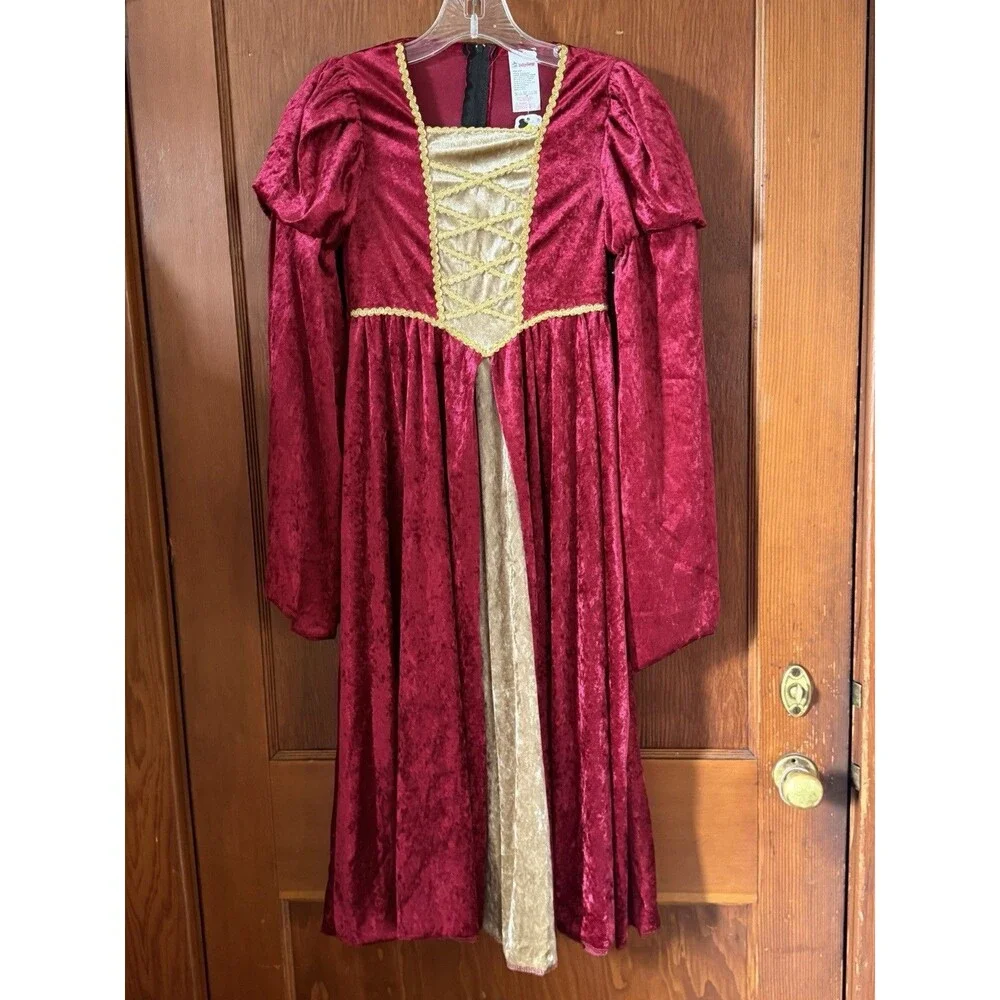 Princess Dresses For Girls Princess Costume Cosplay Halloween Renaissance Party